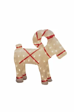 Utebelysning|Utebelysning|Jotex Julbock LED Höjd 48 Cm Klar