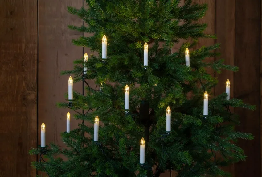 Juldekoration|Jotex Julgransbelysning 7,5m Green