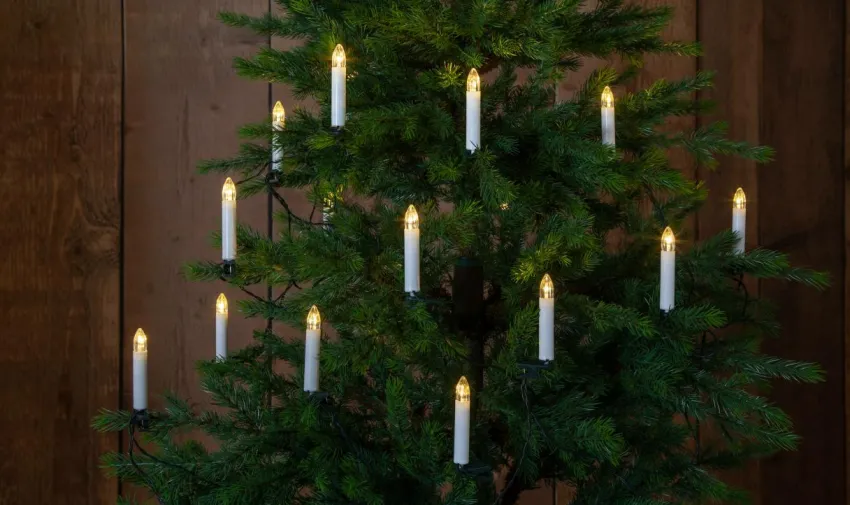 Juldekoration|Jotex Julgransbelysning 7,5m Green
