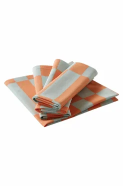Servetter|Jotex JUNA Servett 4-pack Blå/rosa