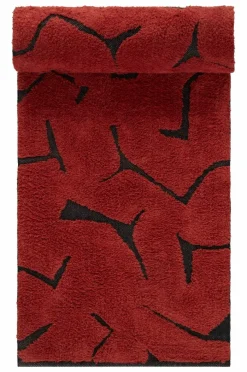 Bomulls- & Trasmattor|Jotex JUNIPER Bomullsmatta 70x250 Cm Rost/Svart