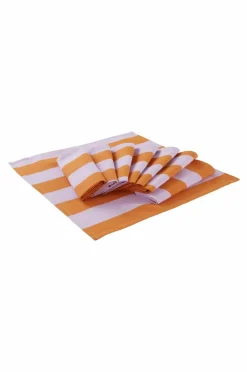 Servetter|Jotex JUNO Servett 8-pack Lila/orange