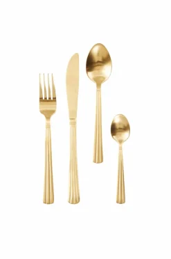 Bestick|Jotex KAIYA Bestickset 16 Delar Matt guld