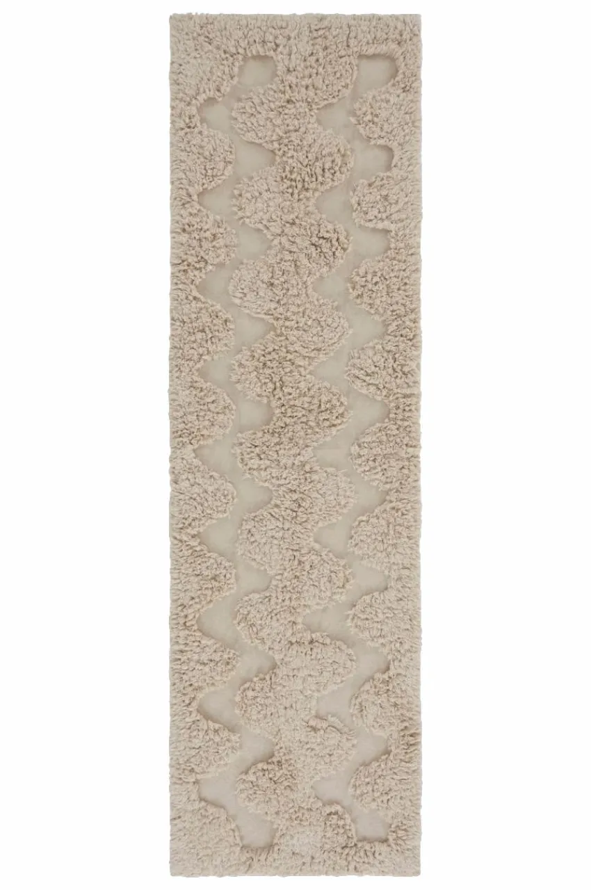 Bomulls- & Trasmattor|Jotex KALEI Gångmatta 70x250 Cm Naturvit