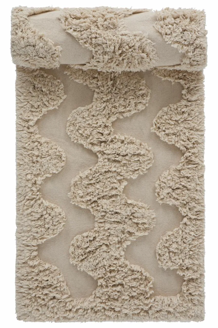 Bomulls- & Trasmattor|Jotex KALEI Gångmatta 70x250 Cm Naturvit