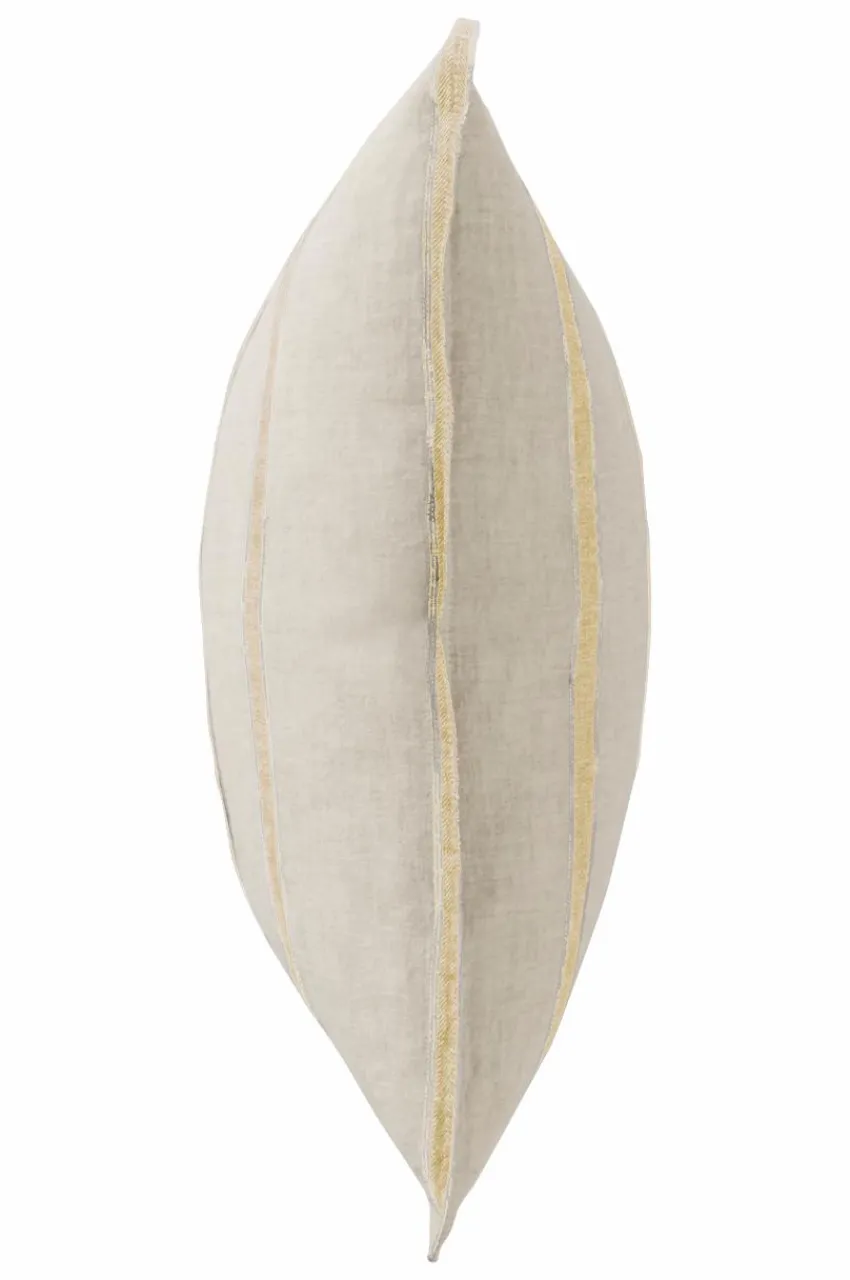 Prydnadskuddar & Fodral|Jotex KARLA Kuddfodral 50x50 Cm Linnebeige/gul