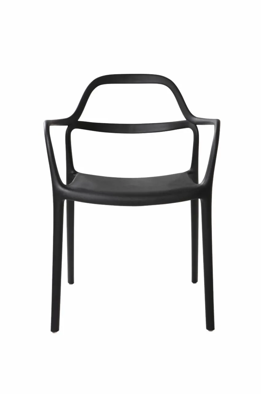 Utestolar & Utepallar|Utemöbler|Jotex KARLABY Karmstol 2-pack Svart