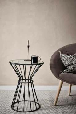 Bord|Jotex KATTHULT Soffbord ø 46 Cm Mörkgrå