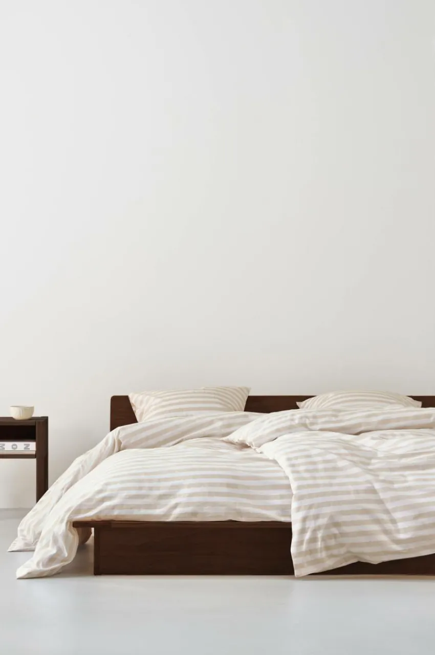 Påslakanset|Jotex KAYO Påslakanset Enkelsäng Beige/vit