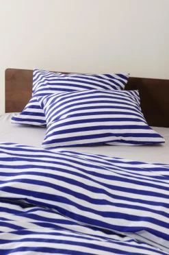 Örngott|Jotex KAYO örngott 2-pack 60x50 Cm Klarblå/vit