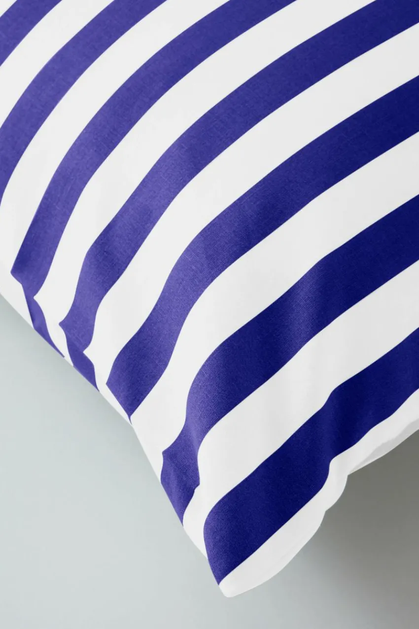 Örngott|Jotex KAYO örngott 2-pack 60x50 Cm Klarblå/vit