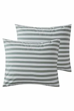 Örngott|Jotex KAYO örngott 2-pack 60x50 Cm Grön/vit