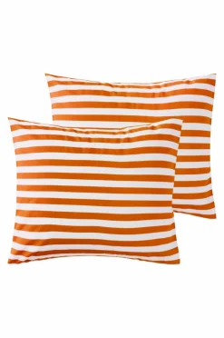 Örngott|Jotex KAYO örngott 2-pack 60x50 Cm Orange/vit