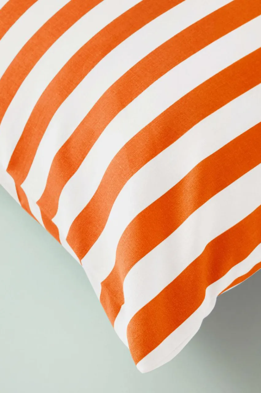 Örngott|Jotex KAYO örngott 2-pack 60x50 Cm Orange/vit