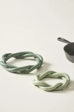 Kökstillbehör|Jotex KENNA Grytunderlägg 2-pack Grön