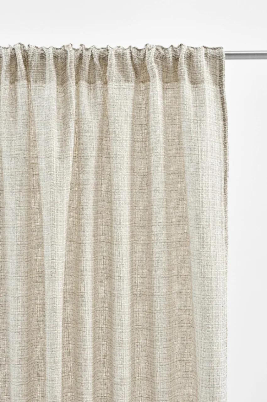 Multifunktionsgardiner|Jotex KIM Multifunktionsgardin 2-pack Beige