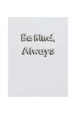 Posters & Tavlor|Barndekoration|Jotex KINDNESS Poster 30x40 Cm Svart/vit