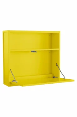 Skrivbord|Bord|Jotex KIPP Vägghängt Skrivbord Gul