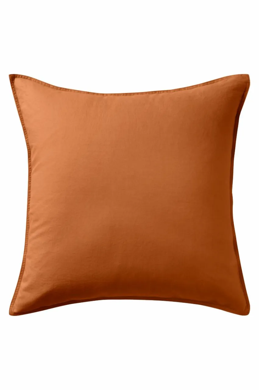 Prydnadskuddar & Fodral|Jotex KIT Kuddfodral I Linne 60x60 Cm Rost orange