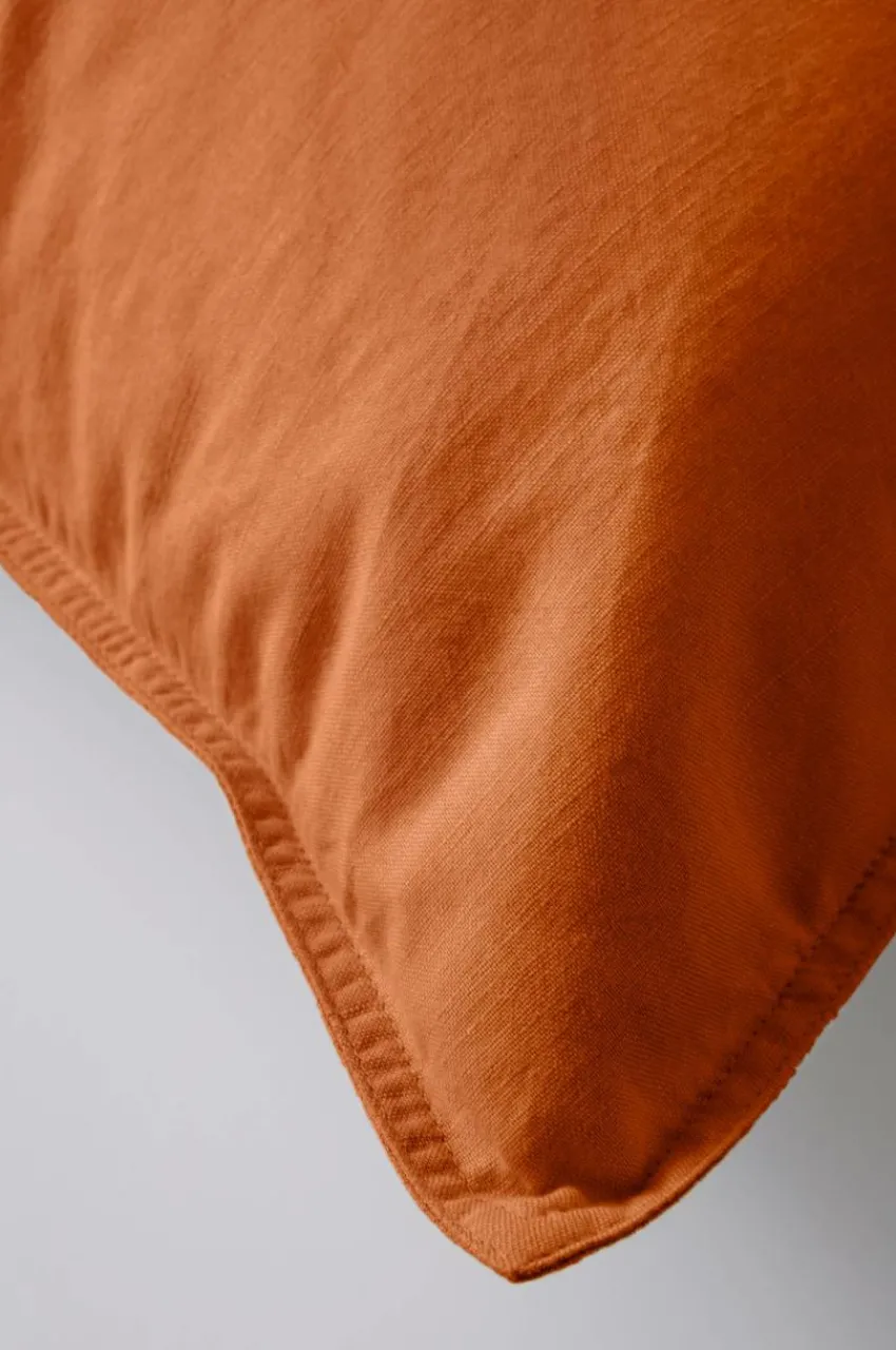 Prydnadskuddar & Fodral|Jotex KIT Kuddfodral I Linne 60x60 Cm Rost orange
