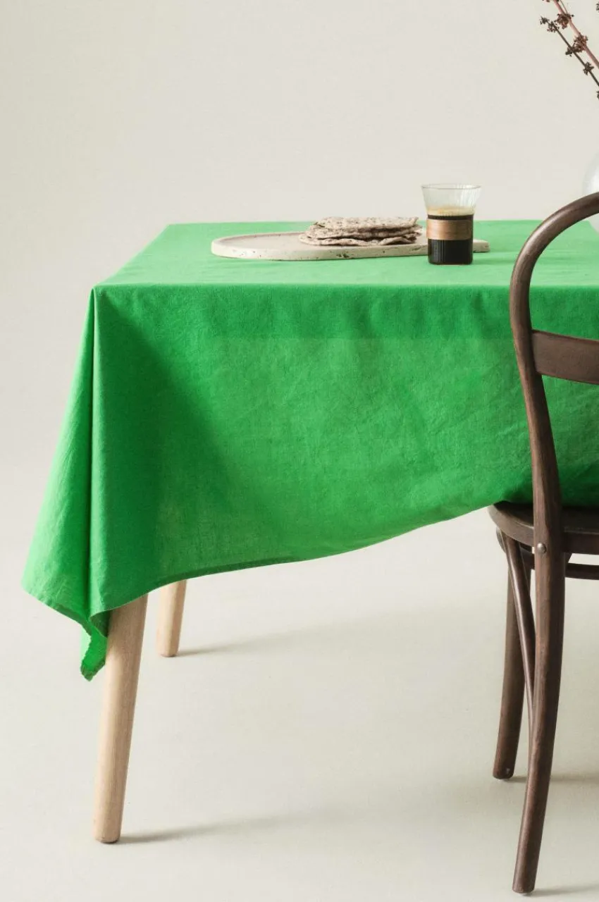 Juldukning|Dukar|Jotex KIT Linneduk Ärtgrön