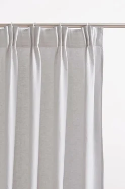 Julgardiner|Linnegardiner|Jotex KIT Linnegardin 2-pack Ljusgrå