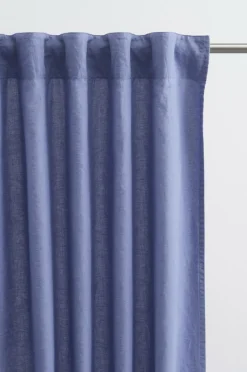 Linnegardiner|Multifunktionsgardiner|Jotex KIT Linnegardin 2-pack Blå lavendel