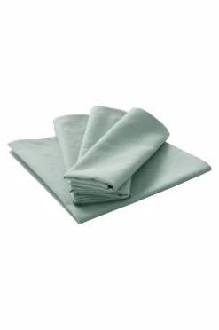 Servetter|Jotex KIT Linneservett 4-pack Ljus dimgrön