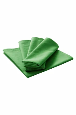 Servetter|Juldukning|Jotex KIT Linneservett 4-pack Ärtgrön