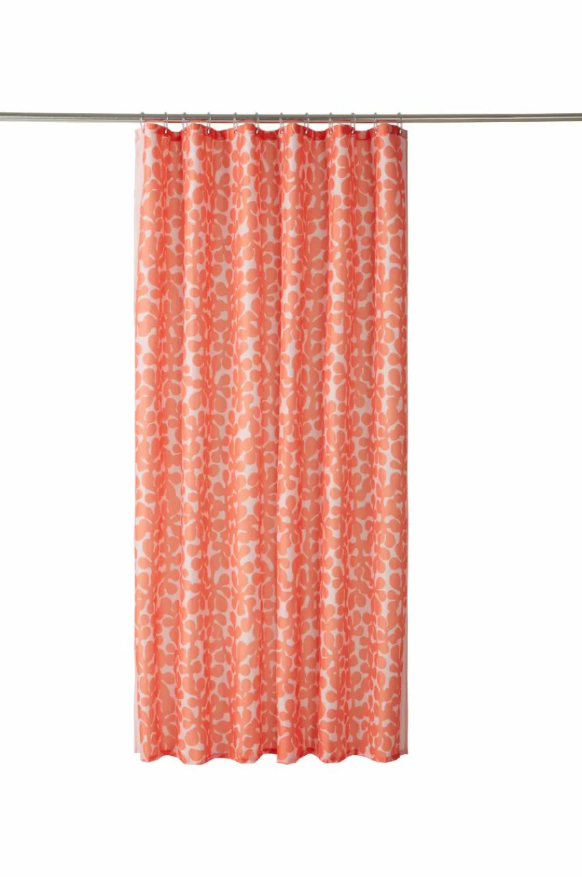 Duschdraperier|Jotex KNOTA Duschdraperi Orange/persika