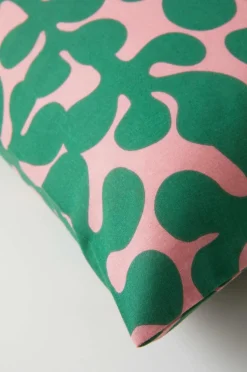 Örngott|Jotex KNOTA örngott 60x50 Cm Ekologisk Rosa/grön