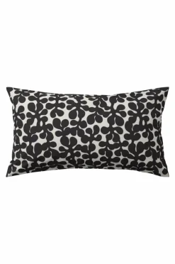 Örngott|Jotex KNOTA 90x50 Cm Ekologisk örngott Vit/svart