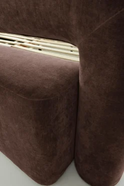 Sängramar|Jotex KOMORO Sängram 160 Cm Varm gråbrun
