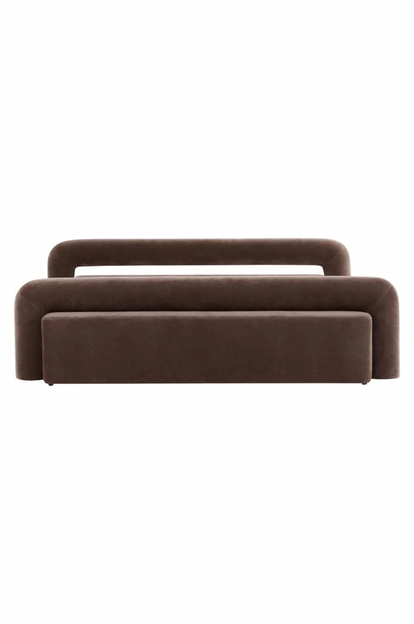 Sängramar|Jotex KOMORO Sängram 160 Cm Varm gråbrun