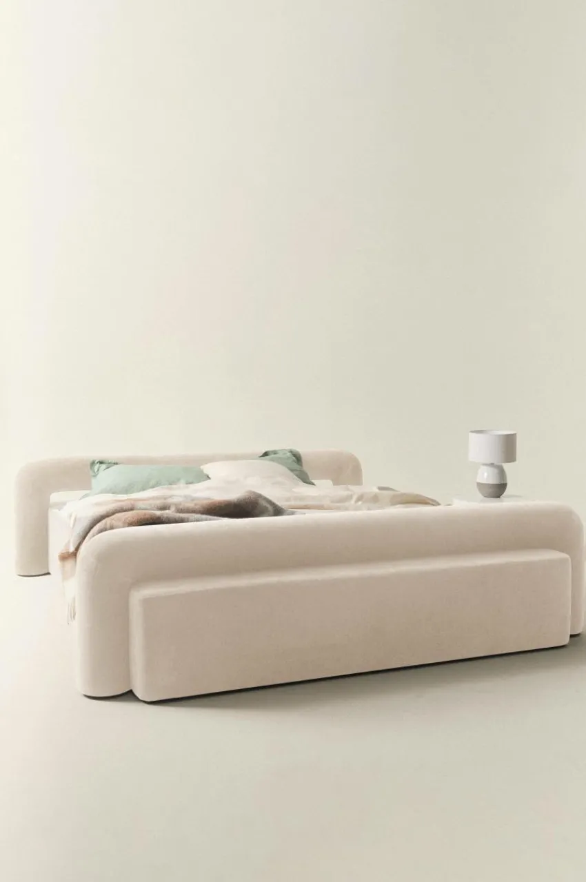 Sängramar|Jotex KOMORO Sängram 180 Cm Sandbeige