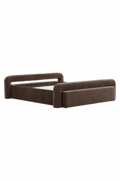 Sängramar|Jotex KOMORO Sängram 180 Cm Varm gråbrun