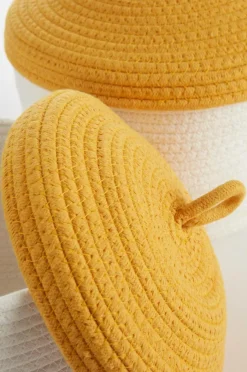 Förvaring|Jotex Korgset 2-pack Gul/vit