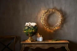 Julbelysning|Jotex Krans Fizzy Gold