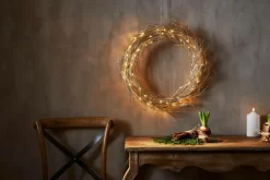 Julbelysning|Jotex Krans Fizzy Gold