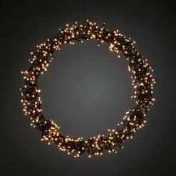 Julbelysning|Jotex Krans LED ⌀ 50 Cm Amber