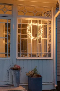 Julbelysning|Jotex Krans LED ⌀ 50 Cm Amber