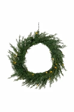 Julbelysning|Jotex Krans Thuja 40cm Grön
