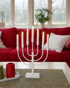 Julbelysning|Jotex KRISTINA Elljusstake Vit