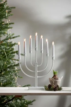 Julbelysning|Jotex KRISTINA Elljusstake Vit