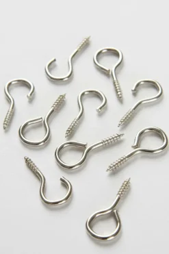 Gardintillbehör|Jotex Krok Och ögla 5-pack Nickel