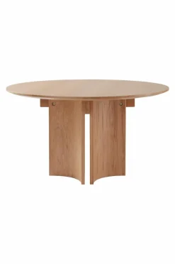 Bord|Jotex KUNGSHOLMEN Runt Matbord ø 130 Cm Ljus ek