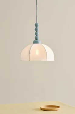 Barnlampor|Barnlampor|Jotex KURA Taklampa Gråblå