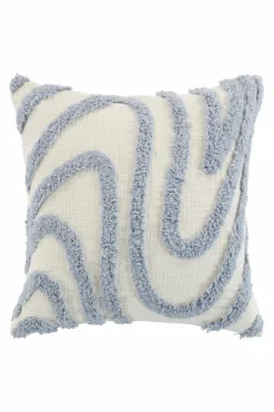 Prydnadskuddar & Fodral|Jotex KYLA Kuddfodral 50x50 Cm Blå/naturvit