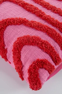 Prydnadskuddar & Fodral|Jotex KYLA Kuddfodral 50x50 Cm Röd/rosa
