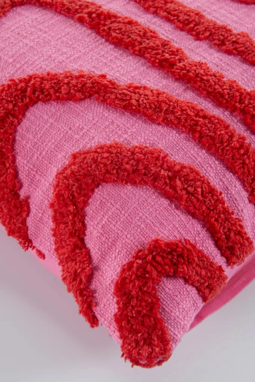 Prydnadskuddar & Fodral|Jotex KYLA Kuddfodral 50x50 Cm Röd/rosa